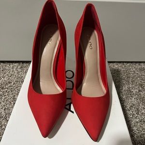 Aldo Kennedi Red Pumps - Size 8